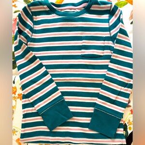 Striped Mini Boden Shirt, size 8-9